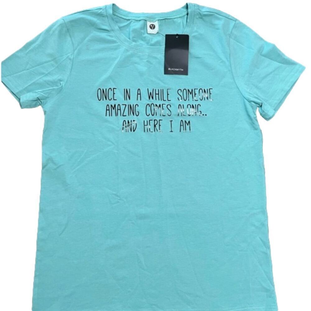 Blackmyth Women's Shirt Short Sleeve Size Small NWT